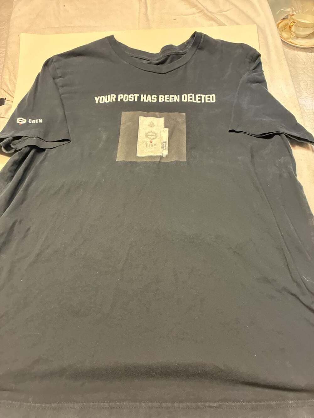 Eden "Your Post Has Been Deleted" Graphic T-Shirt